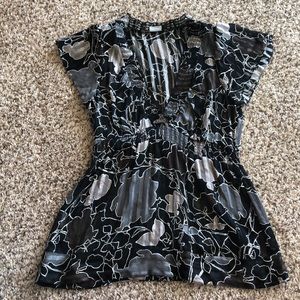 BCBG Babydoll Top